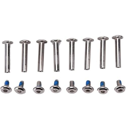 8Pcs/set Roller Skates Parts Axle Male And Female Screws For Child Kid Or Adult Free Skating Inline Skates
