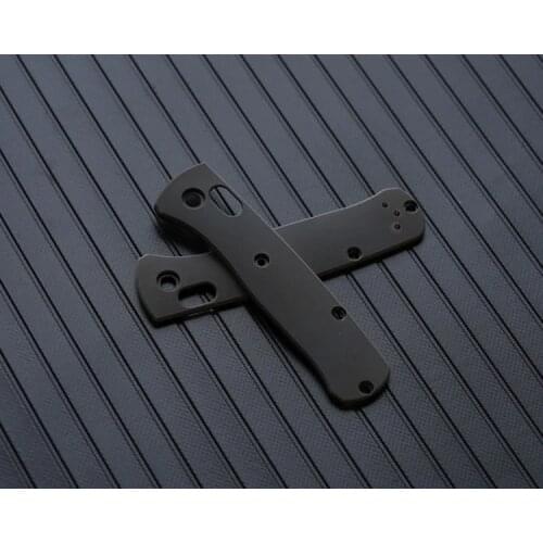 1 Pair Handmade DIY Titanium Alloy Handle Scales for Benchmade 533