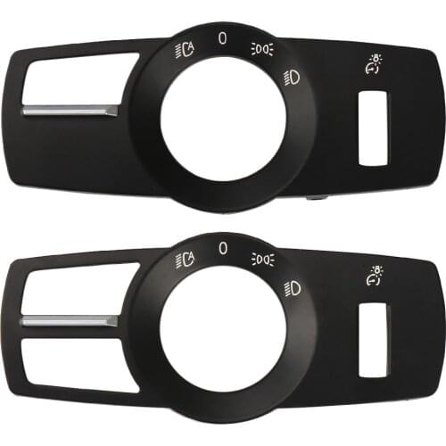 Car Headlamp Headlight Switch Replacement Cover for BMW F18 F10 5 Series 2010-2017 F06 6 Series 2009-2015 F02 7 Series 2008-2014