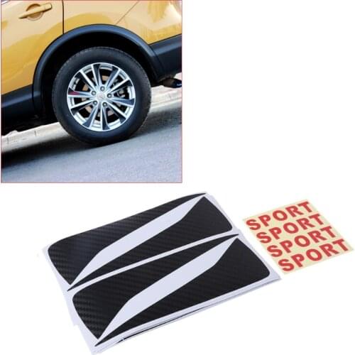 Carbon Fiber Car Wheel Rim Hub Stickers For Qashqai j11