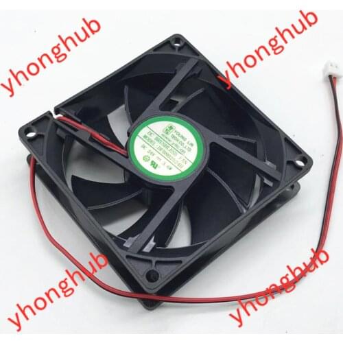 Young Lin DFB802524H Server Cooling Fan DC 24V 3.6W 80x80x25mm 2-wire