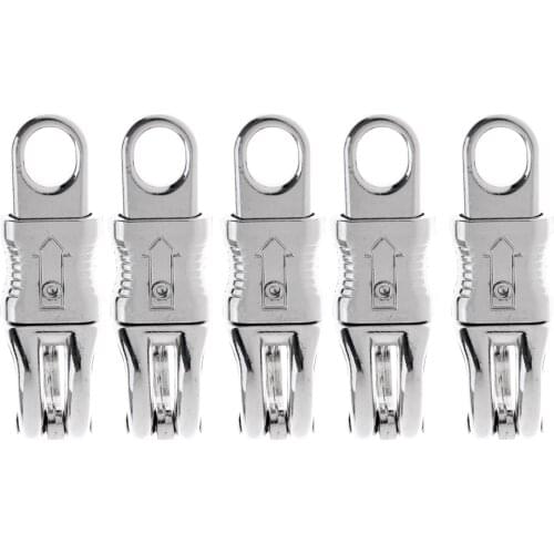 5pcs/set Premium Quality 100mm Alloy Equestrian Panic Hook Clip