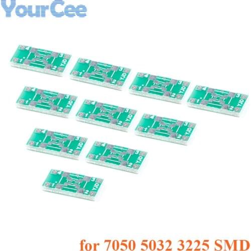 10pcs Convertor Board Active Crystal Oscillator Adapter Plate Suit for Size 7050 5032 3225 SMD Packages