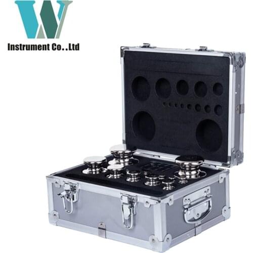 E2 F1 F2 M1 Class 2kg-1mg Lab Stainless Steel Weights Group Calibration Weight Balance Scale