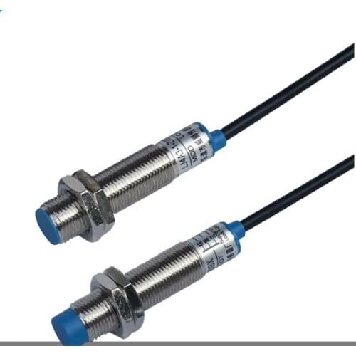 5PCS 50mm LJ12A3-4-Z/BX Proximity Switch Sensor NPN 3 Wire Normally Open Metal Induction Switch Sensor/Switching Transducer