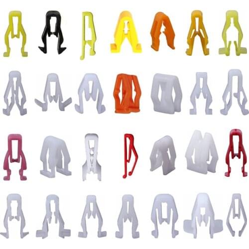 Auto U-Type Clip Center Console Navigation Sound Radio DVD CD Dashboard Panel Plastic Fastener Rivet Car Snap Buckle