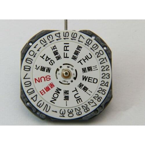 Watch movement accessories new Japanese movement VJ43B three pin double calendar window quartz movement without battery