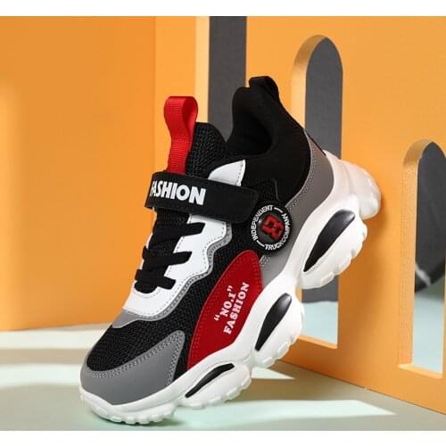 Childrens sports shoes boys and girls casual sports shoes high quality breathable boys and kids running shoes