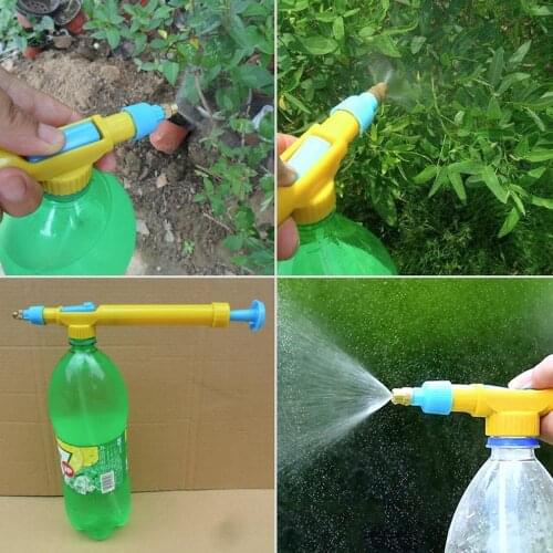 Bottles Plastic Trolley Gun Sprayer Head Water Pressure Sprayer For Garden Bonsai Water Pesticide Spraying Head