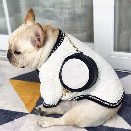 Fashion Pet Dog Crossbody Bags Messenger Bag Backpack Carrier Pug Puppy For Small Medium Dogs French Bulldog Schnauzer Pug YHB02