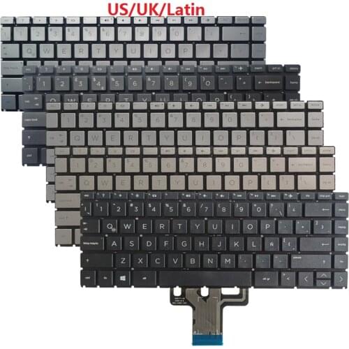 NEW Latin laptop keyboard for HP Pavilion X360 14-CK 14-CD 14-CE 14-CM 14-DG 14-DH TPN-I131 TPN-Q207 LA No backlit