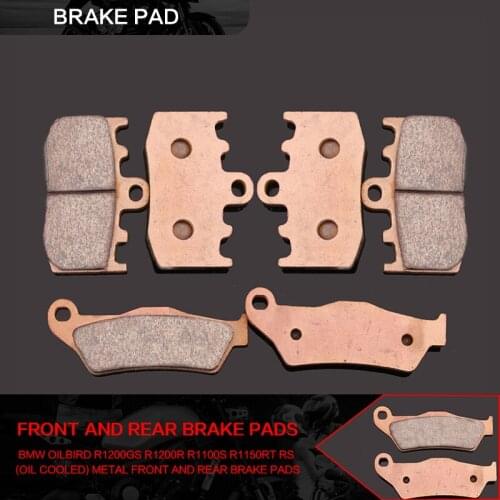Motorcycle Front Rear Brake Pads For BMW K1300GT K1300S K1200S R850 RT R1100S R1150 GS RT R1200GS R1200 GS RT ST R1200RT K26