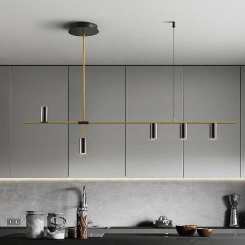 Nordic Simple LED pendant lights modern living room hanging lamp Art decor pendant lamp restaurant Industrial Light fixture