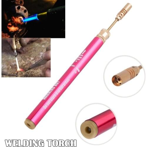 Welding Torch Small Air Blow Torch Pen Type Small Spray Torch Fire Tool Simple And Convenient Gas Pistol Tourist Burner Soplete