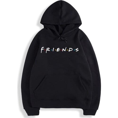 Hoodies Sweatshirt Tops Pullovers Friends Tv How You Doin Printed Funny Hoodies Men and women Harajuku Hoodie Sweat Femme