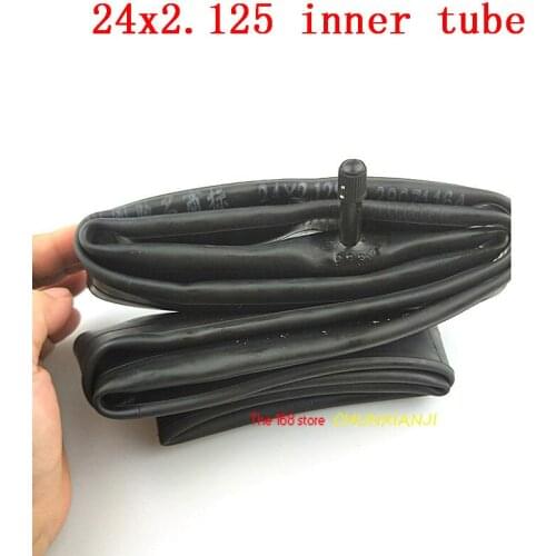 Good quality 24x2.125 Butyl inner tube for Mountain bike E-bike Youth bicycle 20x1.95 24*2.125 tire