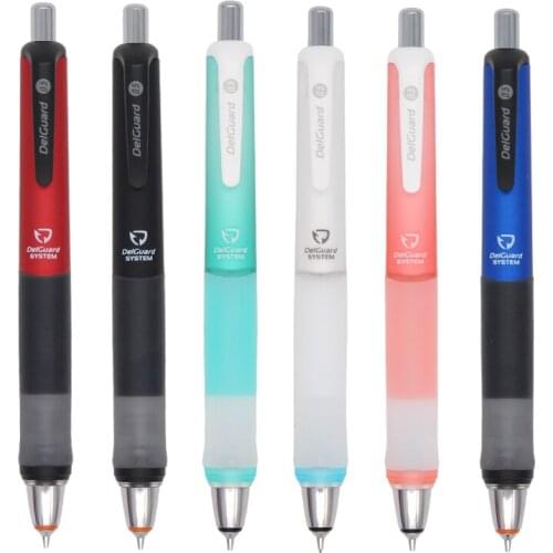 Japan Stationery Awards Zebra Delguard Mechanical Pencil MA93 0.5mm Student Stationery Soft Grip Rubber Anti-fatigue