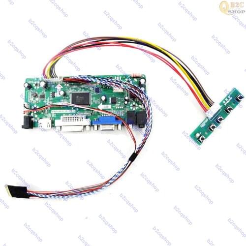 LCD Controller Driver board Kit for 15.6" N156BGE-L21 LED Panel 1366X768 HDMI-compatible+DVI+VGA+Audio