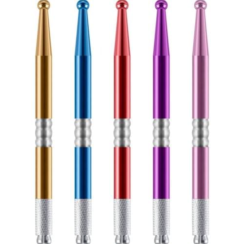 1pc Microblading Eyebrow Pen 3D Embroidery for Permanent Makeup Tattoo Handle Eyelash Mini Manual Tools Accessories PMU Supplies