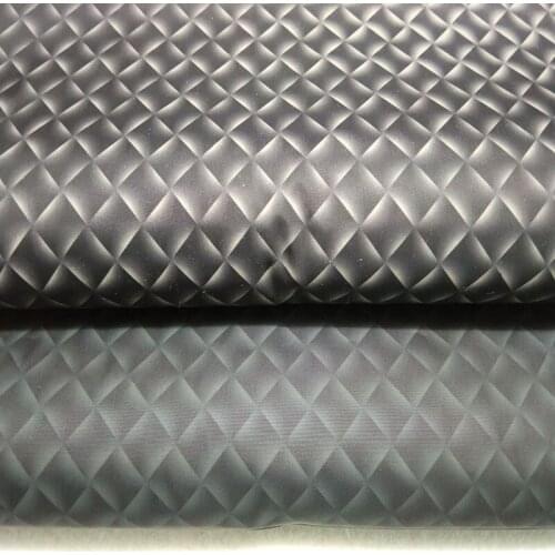 50x135cm ZYOKRA Brand New Design Beige Black & Grey Square Polyester Lining Fabric DIY Sewing Cloth Dress Lining Home Decoration