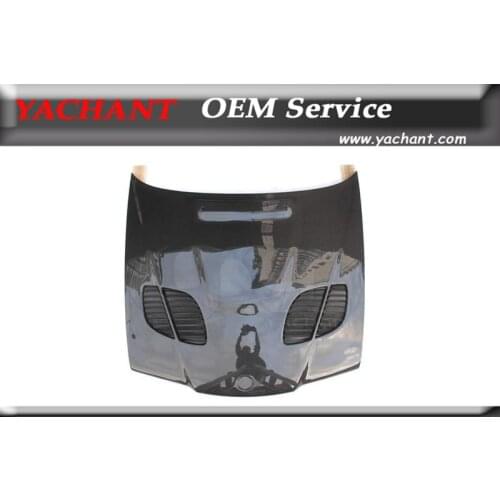 Car-Styling Auto Accessories Carbon Fiber CF Hood Body Kit Fit For Fit For 1992-1999 E36 2D GTR Style Hood Bonnet