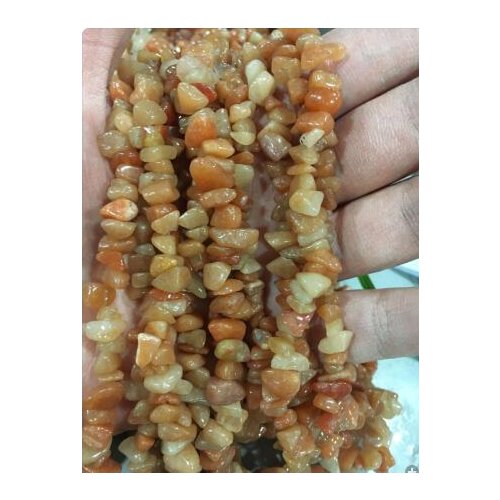 Free shipping 4-8mm Natural Rhodochrosite Chips Freeform Beads 15" 2PC