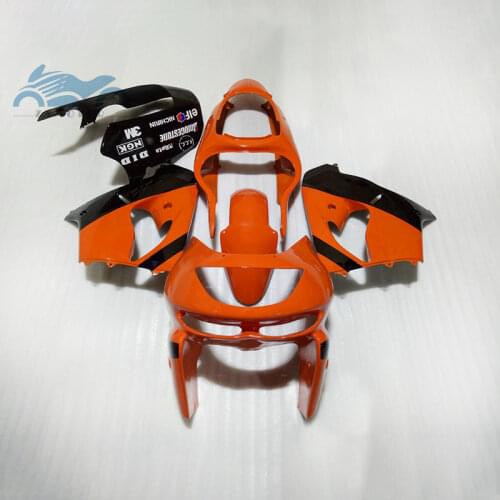 Free Customized parts for KAWASAKI Ninja 1998 1999 ZX 9R fairing kits ABS plastic sports fairings kit 98 99 ZX9R orange black