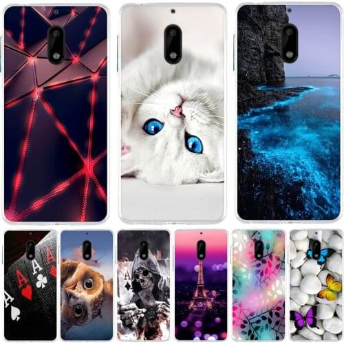 Case For Nokia 6 Case Cover Silicone Fundas For Nokia 6 Case TPU Coque Capas Back Cover For Nokia 6 TA-1033 TA-1021 Phone Case