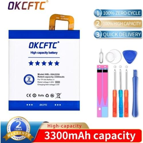 NBL-38A2250 Battery For TP-link Neffos x1 32GB,TP902A 3300mAh NEW Original Mobile Phone Battery In Stock