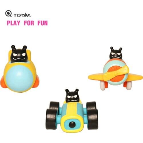 Squeaky Dog Toy 3 Styles Cute Drivers of Submarine Racecar Aircraft Natural Rubber Fidget Toy Dog Supplies