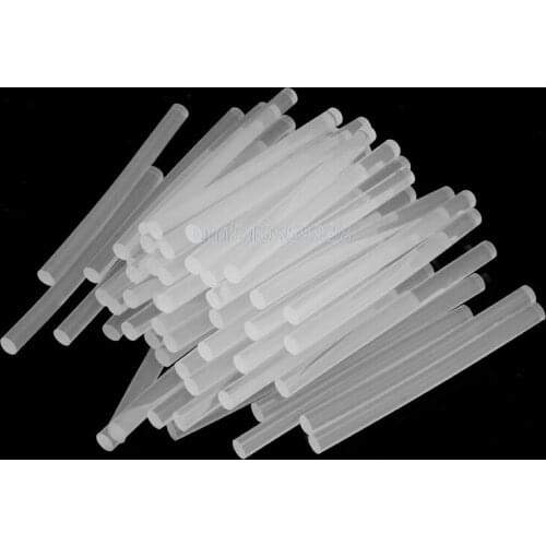 50PCS Bulk 100mmX7mm Hot Clear Melt Glue Adhesive Sticks For Electric Glue Gun