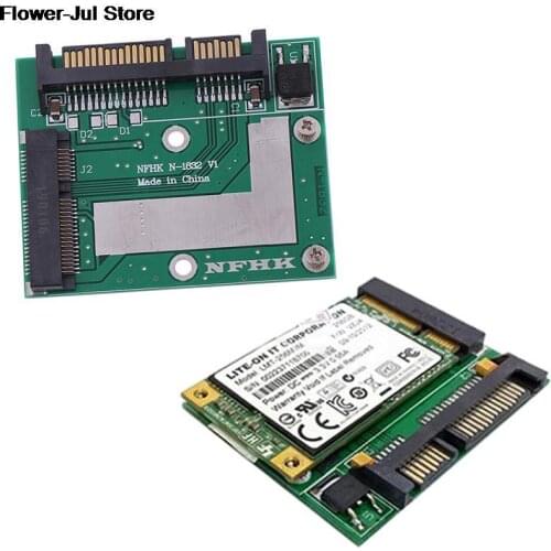 MSATA SSD To 2.5'' SATA 6.0gps Adapter Converter Card Module Board Mini Pcie Ssd Wholesale