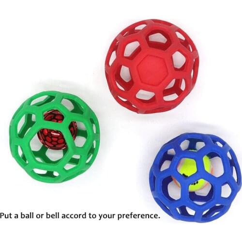 Pet Dog Ball Toys Rubber Chew Toy Dog Geometric Safety Interactive Toys Ball For Small Medium Large Dogs Pet Training Product