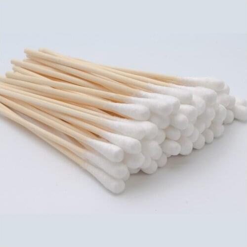 10cm 20-100pcs Cotton Swab Sealed Sterile Pack Wound Treatment Clean For Home Travel Outdoor Camp First Aid Kits Accessories