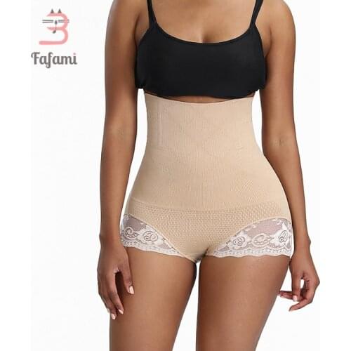 Postpartum bandage Women Body Shaper High Waist Butt Lifter Tummy Control Panty Slim Waist Trainer Seamless Lace Slimming Corset