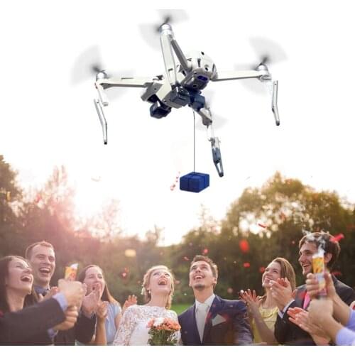 Airdrop Air Drop System For -DJI Mavic Air2 Drone Fishing Bait Gift Rescue Remot Q81F