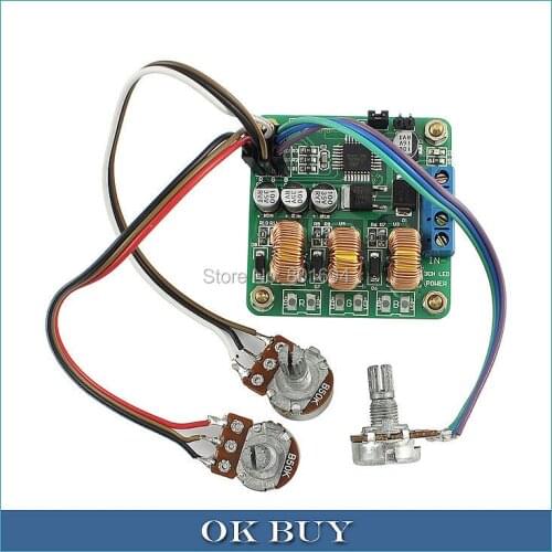 DC-DC 7-25V InPut Step-Down Constant Current 3W LED Driver 3-channel 256 Independent Dimming Maximum 350mA