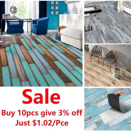 12 Styles 20x50cm kitchen Adhesive Tile Art Floor Sticker vinilo cocina decorativos para pared vinyl flooring Bathroom R4