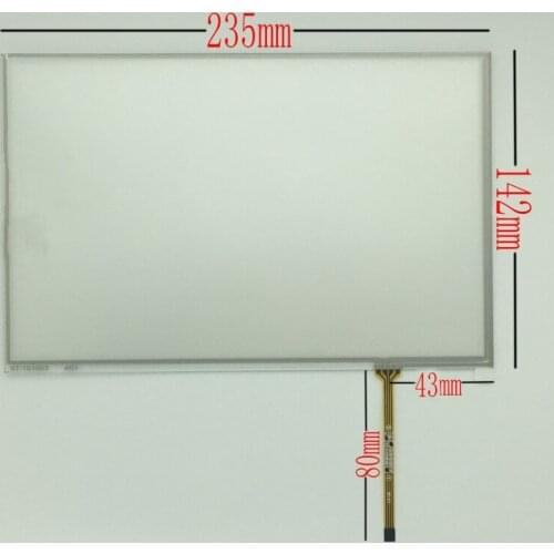 228*142 new 10.1 inch four wire resistance screen IPS LCD touch panel b101evn07.0 n101icg-l21 hand-written screen