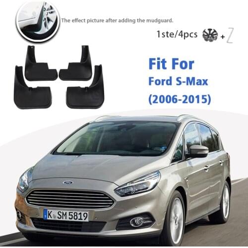 Mudflaps For Ford S-Max Smax 2006-2015 Front Rear 4pcs Mudguard car Accessories Auto styline Mud Flap Fender Splash Guards