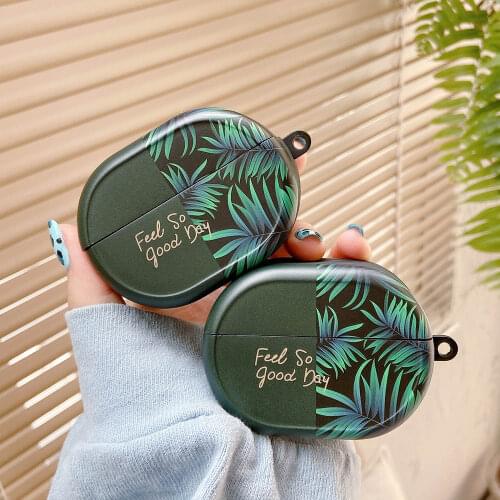 Tropical Leaves Earphone Cases For Huawei Freebuds Pro 3 Case Silicone Banana Leaf Headphone Cover For Free Buds 3 Funda Coque