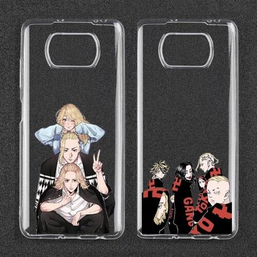 Anime Tokyo Revengers Phone Case for Xiaomi 11 11Lite for Redmi Note 7 8 9 Pro Soft Transparent Cover Coque for Xiaomi POCO X3