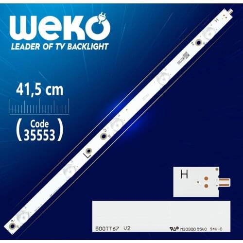 SX-11800729A0 -2B554-0-A-54F-2766 L - 500 TT67 V2 - 5 LED 41.5 CM - (WK-437)