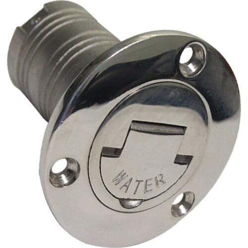 Hose Deck Fill Filler Keyless Cap for WATER 38mm Boat Filler 316 Stainless