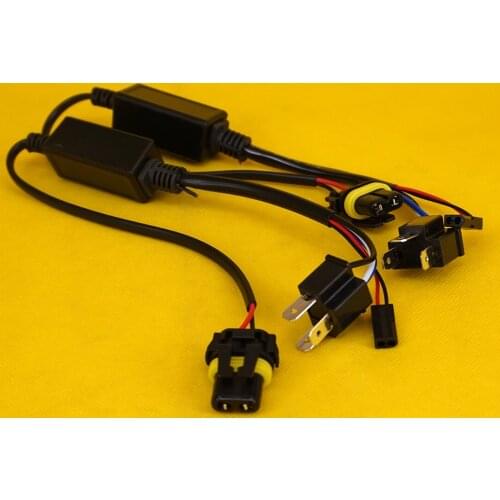 LETAOSK 2Pcs Pair Relay Wiring 35W Fit for H4 Hi/Lo HID Bi-Xenon Kit Harness Controller Replacement