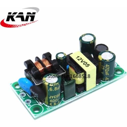 12V500mA switching power supply module, 5W constant voltage power supply, 220VAC-DC to 12V power board 500mA 12V
