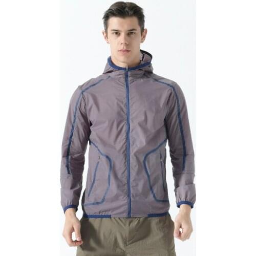 2020 Men Sport Breathable Skin Coat for Cycling Fishing Running Quick Dry Sun Protection Jersey Waterproof Windbreaker Jacket