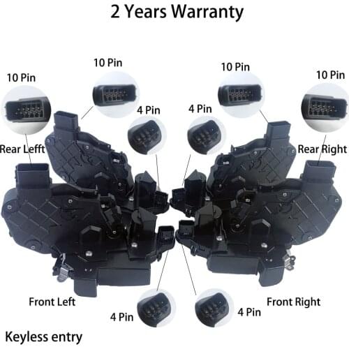 Door Lock Actuator LR014101 LR014100 LR013892 LR013890 LR091526 LR091525 LR091351 for Land Rover Discovery Freelander Aurora