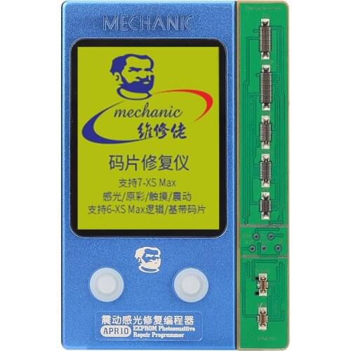 MECHANIC EEPROM Programmer for iPhone 7 7P 8 8P X XR XS XS MAX Photosensitive/Original Color/Touch Vibrator Repair Logic Board