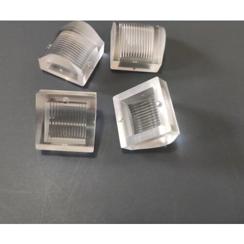 #RTHG-20 Waterproof Led Lens, Window lamp lens, for Imitating lumen, Cree, Degree 10X90 , Size: 20X20X13.9mm, Stripe surface